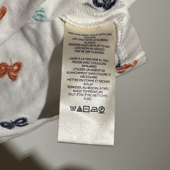 Maeve Anthropologie Women's XS Embroidered Bow Polo Shirt Girlhoodcore Preppy - Picture 6 of 7